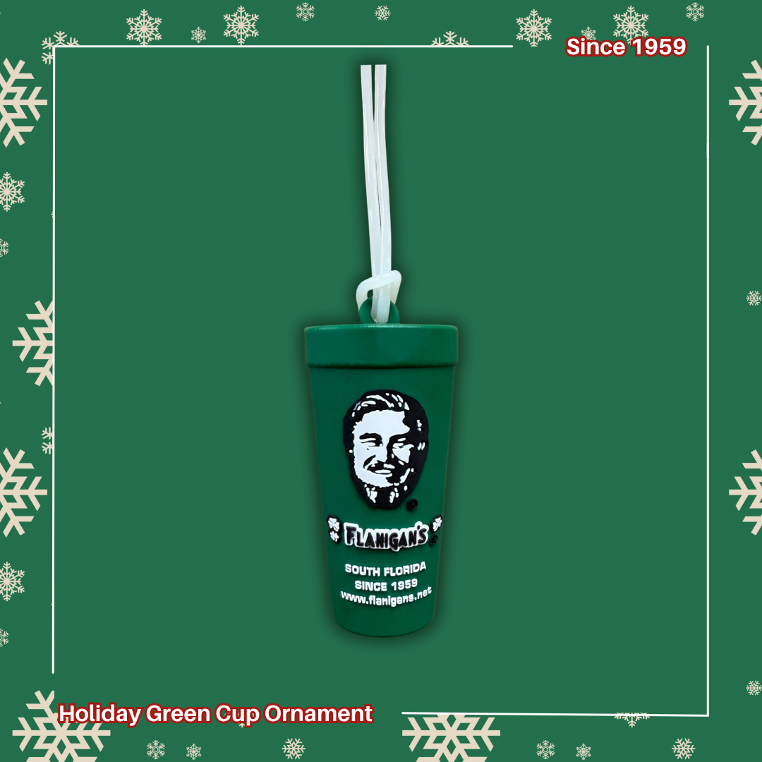 Holiday Green Cup Ornament