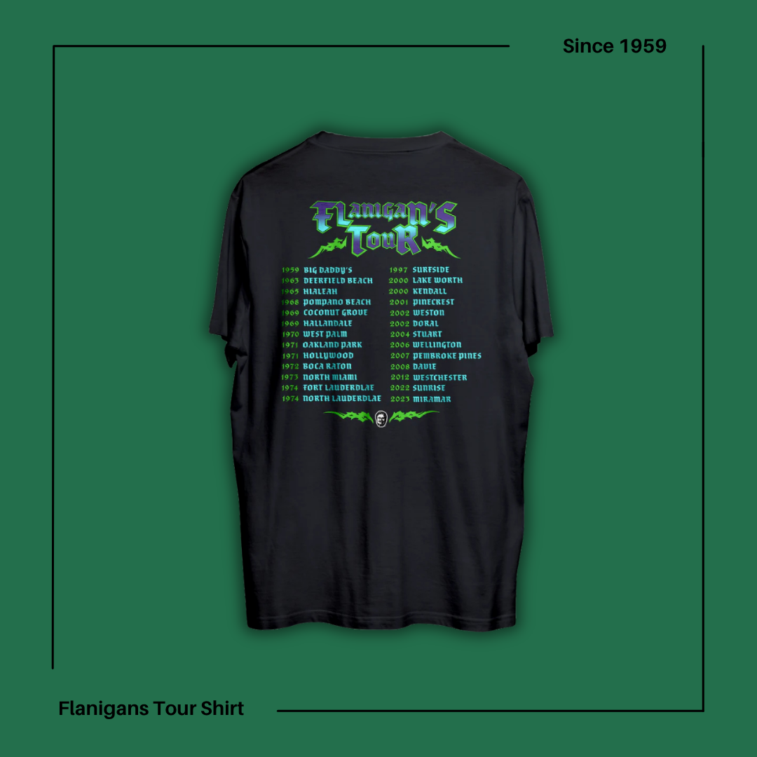 Flanigans Tour Shirt