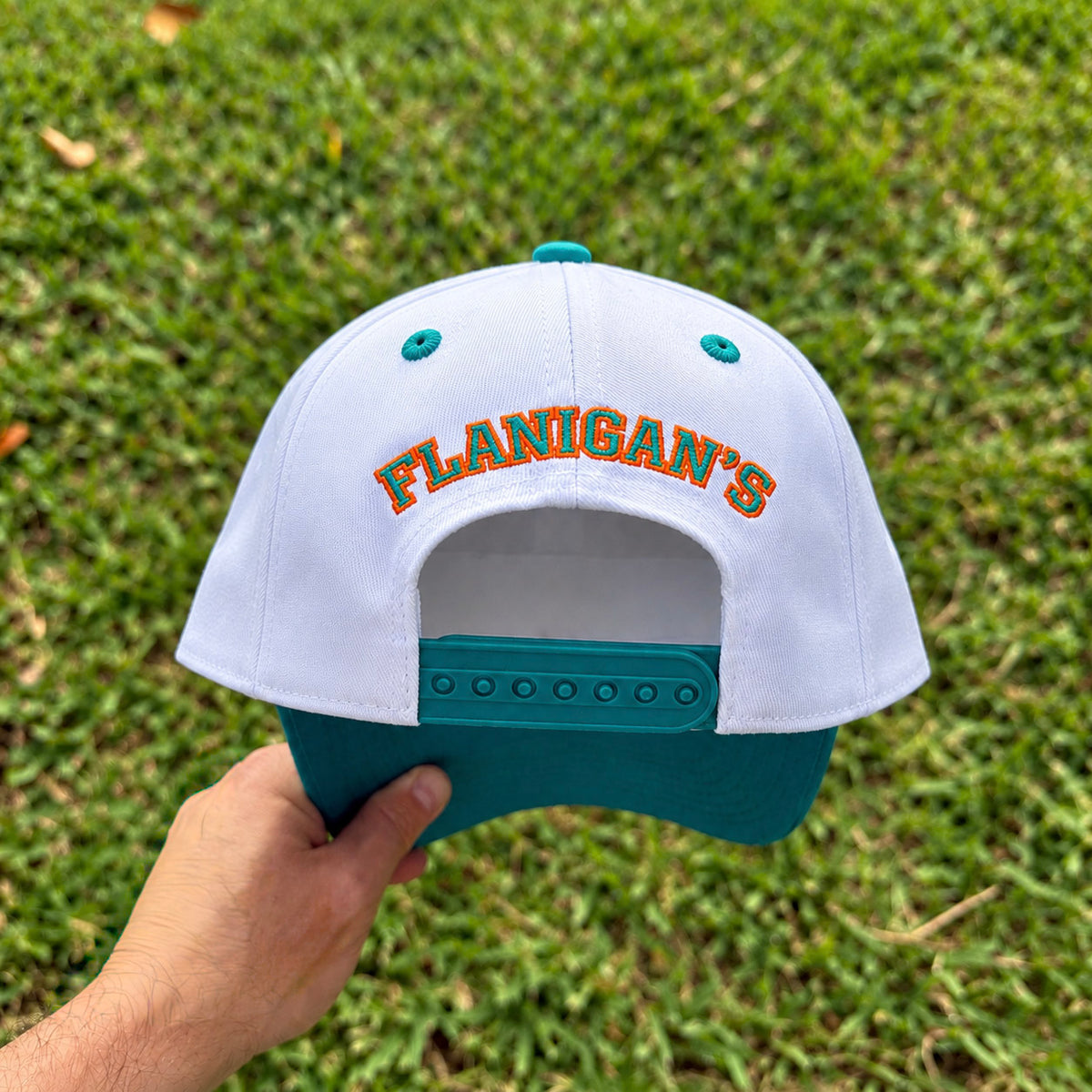 Teal and White - 305 Cap