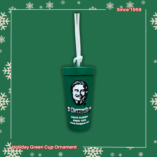 Holiday Green Cup Ornament
