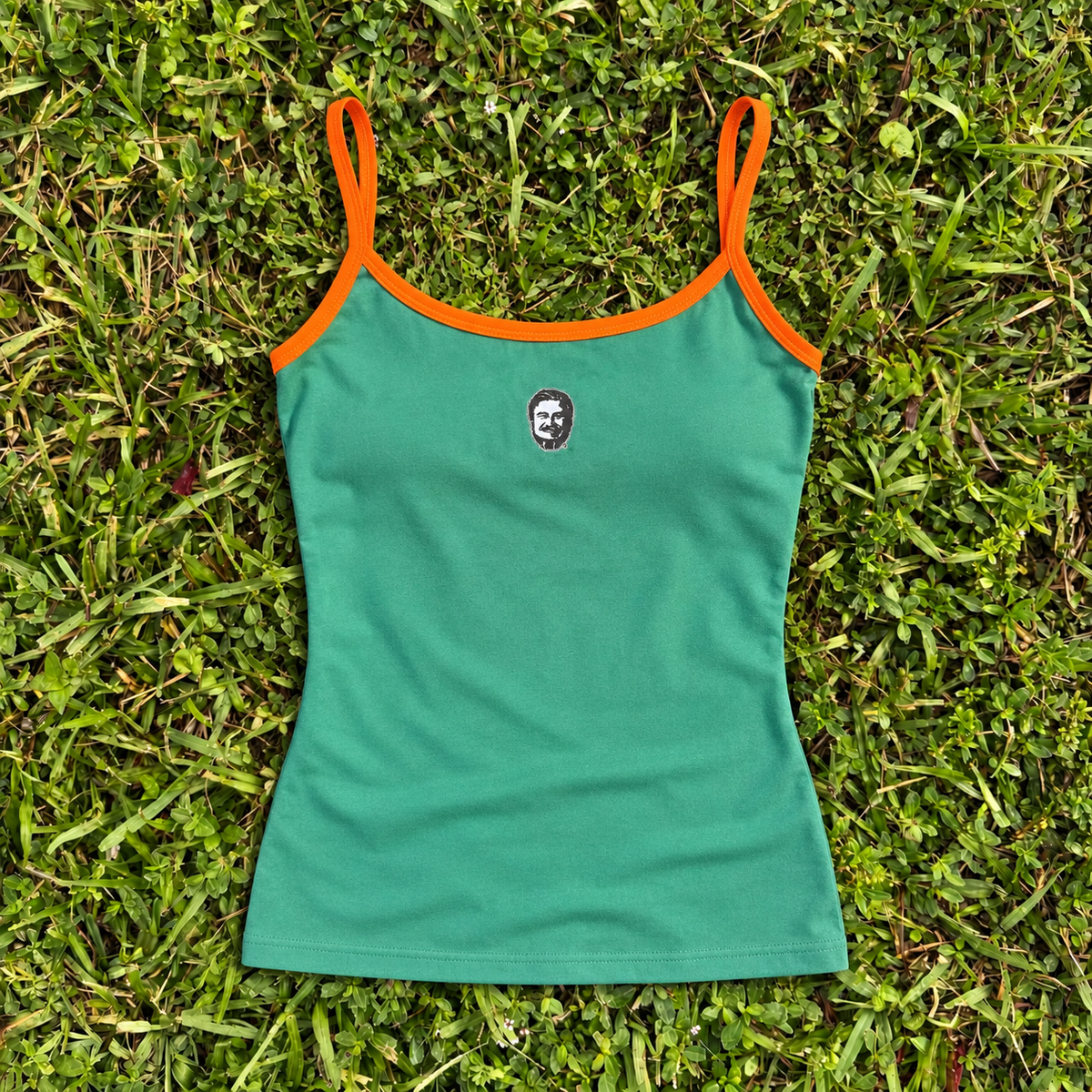 Ladies Green and Orange tank
